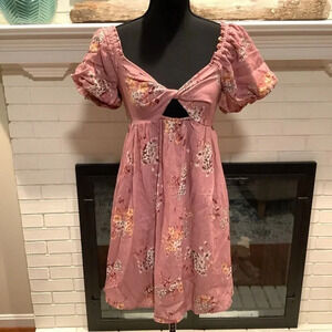 #268 Altar’d State Gorgeous Floral Print Dress NWOT Size Small